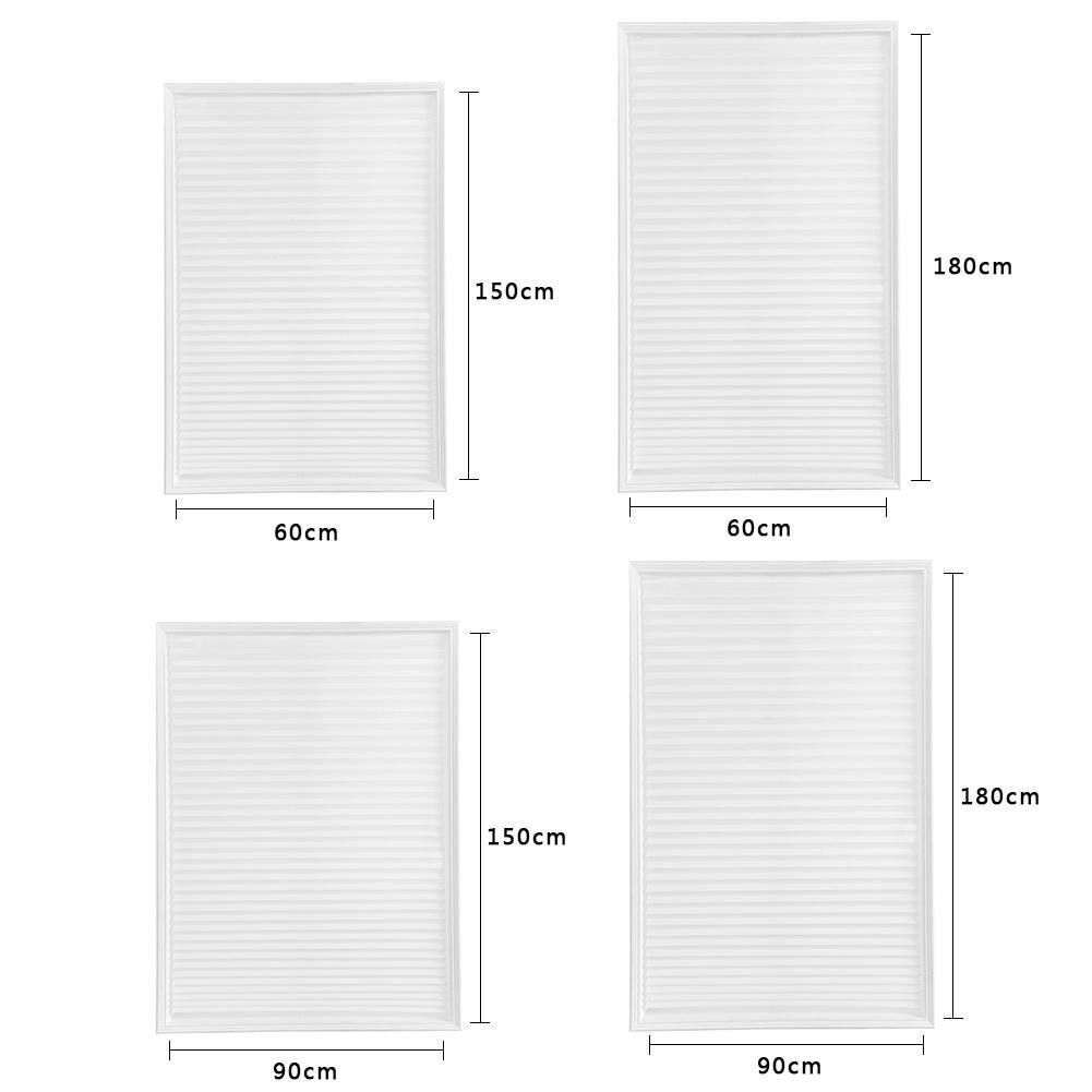 Curtains Bathrooms Self-Adhesive Windows Half Blackout Balcony Shades Skylight