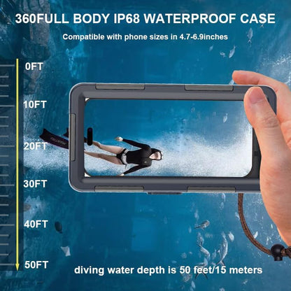 Underwater Phone Cases for Snorkeling, Waterproof Phone Case for Phone/Samsung
