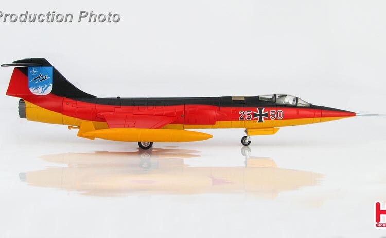 HOBBY MASTER Germany Lockheed F-104G JG-34 1/72 diecast plane model aircraft