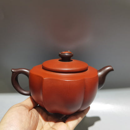 Vintage Chinese Yixing Purple Clay Teapot Zisha Ceremony Exquisite Teaware Rare