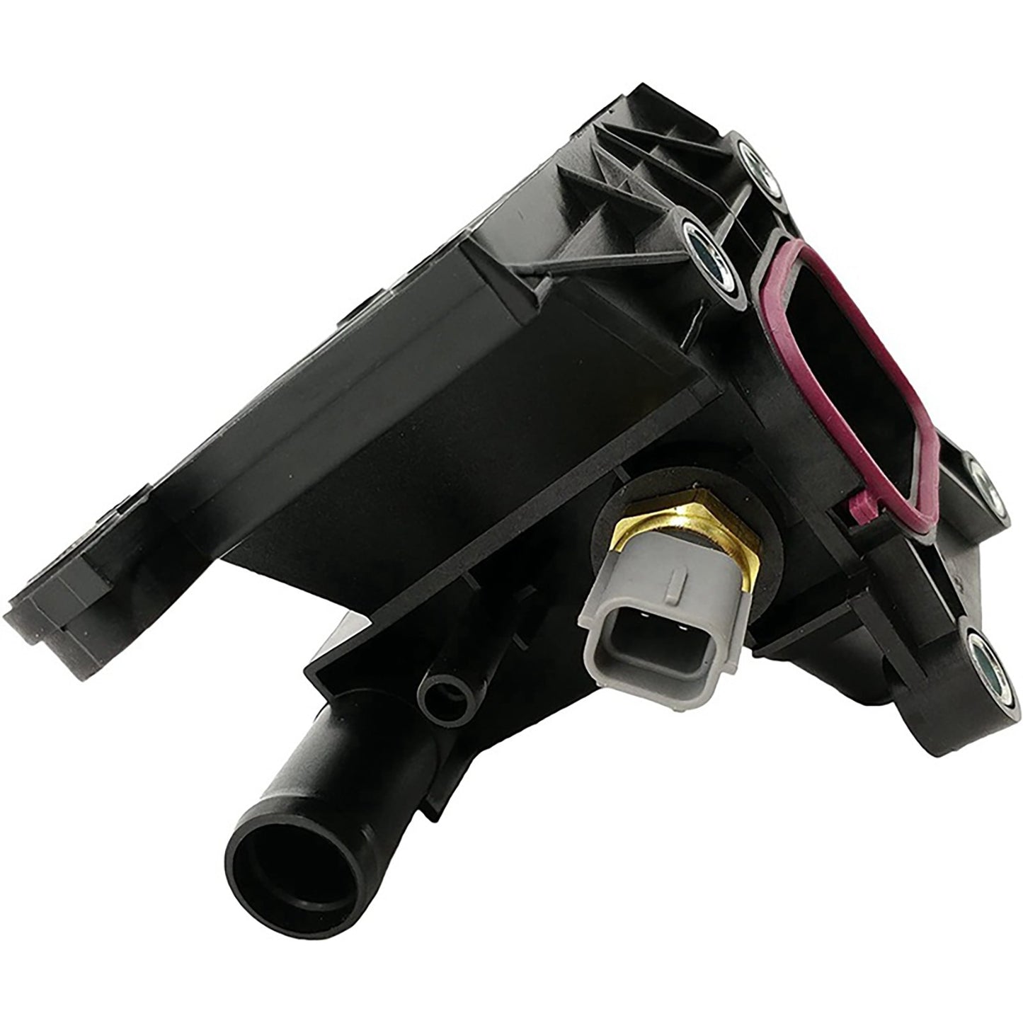 Engine Coolant Water Outlet Thermostat Housing Replace For Mazda 3 5 6 2002-2013