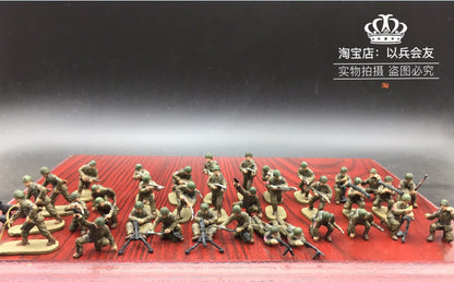 1/72 28Pcs World War II US Soldier Model