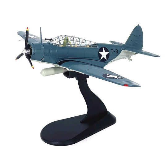 1/72 Scale Diecast Alloy WWII US Navy TBD Devastator Bomber Finished Model