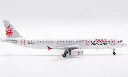 1:200 JC Wings Dragonair Airbus A321NEO Passenger Plane Diecast Aircraft Model