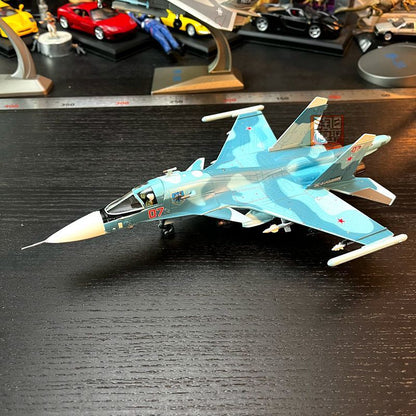 1: 100 Chinese Su34 Fighter Bomber Model Alloy