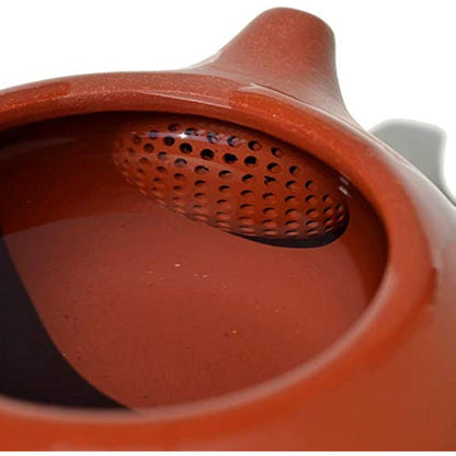 Teapot Chinese Yixing Genuine DaHongPao Clay Red Xishi Ball Filter 8oz/240ml pot