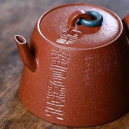 120ml Full Handmade Tea Pot Ball Shaped Infuser Holes Jingpo Clay Zisha Pot New