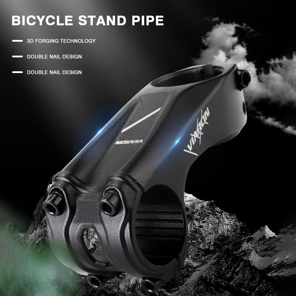 Bike Stem Aluminum Alloy Bicycle Handlebar Stem Negative 17 Degrees Lightweight