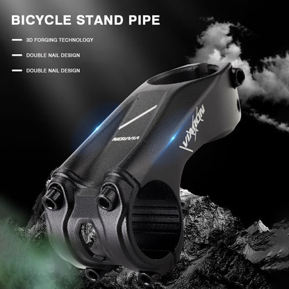Bike Stem Aluminum Alloy Bicycle Handlebar Stem Negative 17 Degrees Lightweight