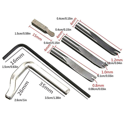 DIY Leathercraft Stitching Groover Skiving Edger Beveler Leather Working Tools G
