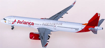 for Geminijets for Avianca for Airbus A321neo N761AV 1:400 Airplane Model