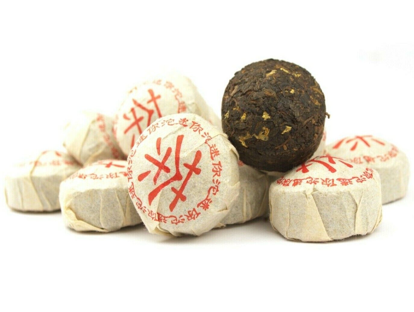 Pu Erh Tuo Cha &Tuo Cha Chrysanthemum - Pressed PuErh Nest - Slimming Detox Tea