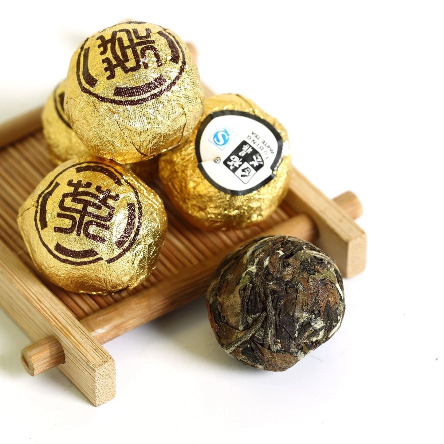 500g Fuding Supreme Gongmei Tribute Eyebrow White Tea Small Cakes Tea Bags