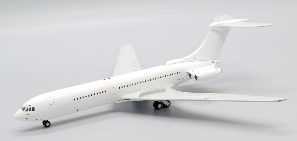 1:200 24CM JC Wings Vickers VC10 Blank Passenger Airplane Diecast Aircraft Model