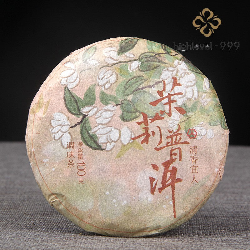 100g Pu'er Tea Ripe Tea Jasmine Tea Cake Small Tea Cake