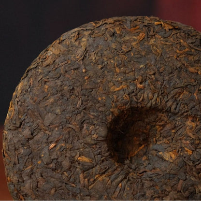 357g Ripe Puer Tea Cake Nan Nuo Shan Yunnan Ancient Tree Mellow Aroma