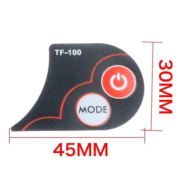 Electric Scooter Lightning Delivery Display Speedometer Stickers Parts Accessory