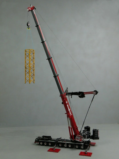 1:50 Mammoet LIEBHERR LTM1650-8.1 Crane Construction Machine Diecast Model