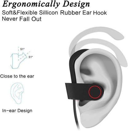 Waterproof Bluetooth 5.0 Earbuds Stereo Sport Wireless Headphones in Ear Headset