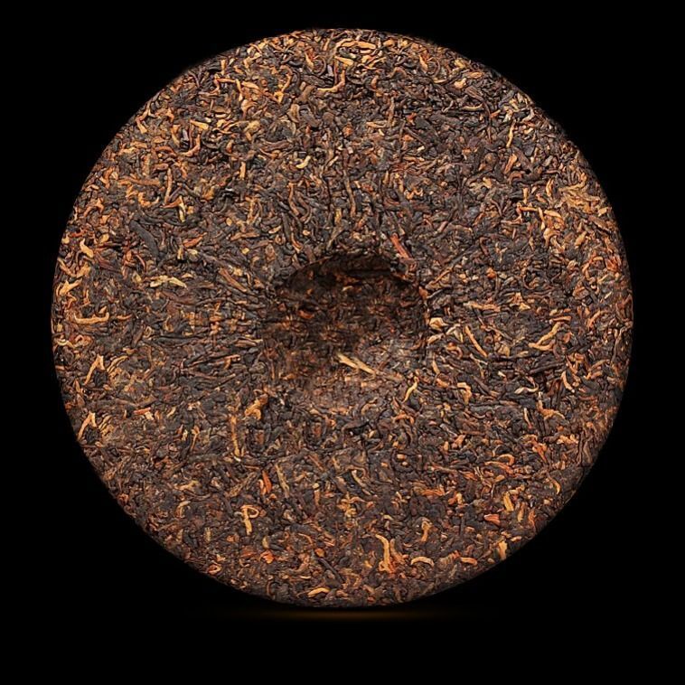 Yunnan Puerh Tea Ripe Tea Old Banzhang Jinhao Golden Bud 357g Menghai