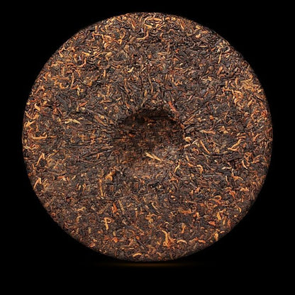 Yunnan Puerh Tea Ripe Tea Old Banzhang Jinhao Golden Bud 357g Menghai
