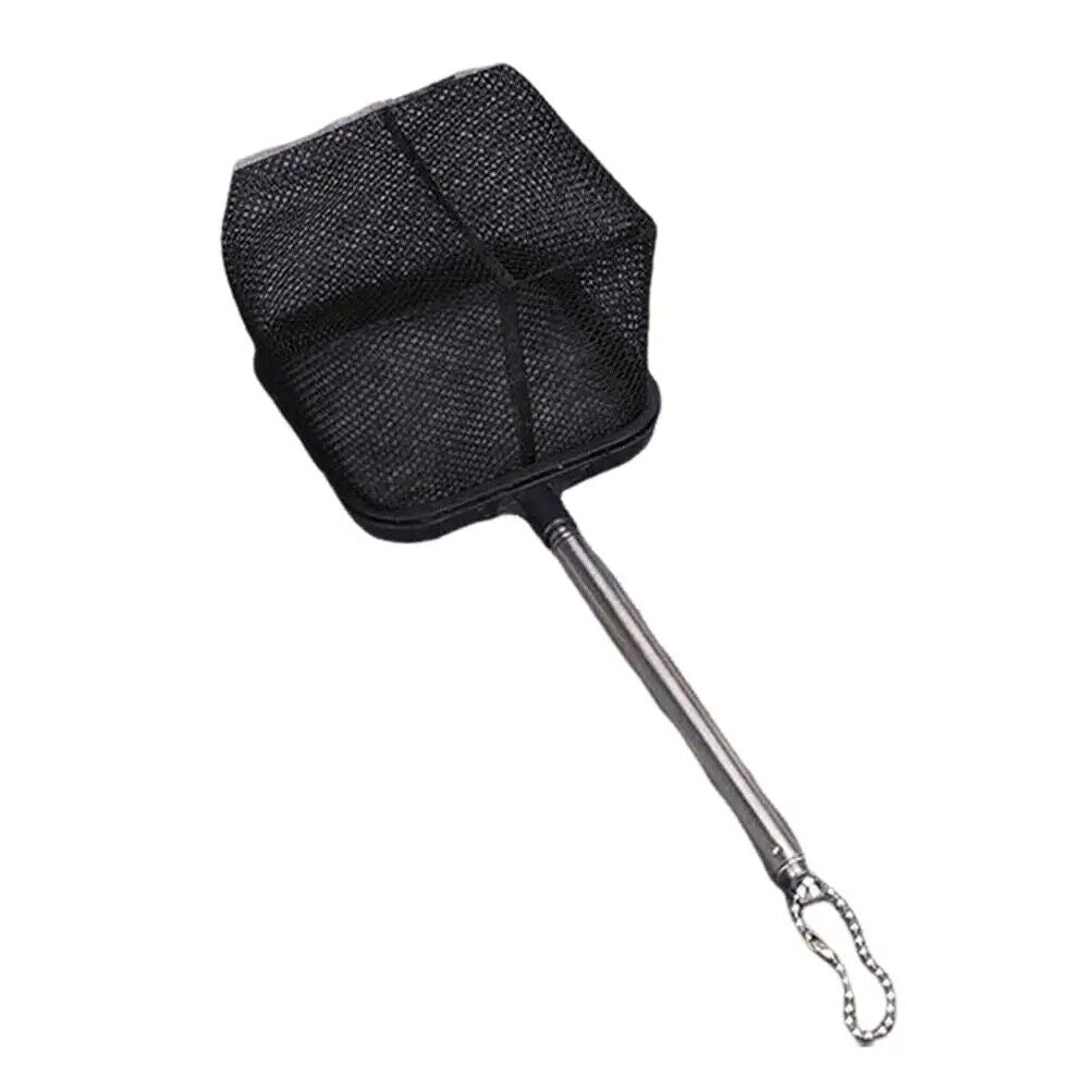 Aquarium Square Fishing Net Extendable Long Handle With Suction Cup Fishing Gear