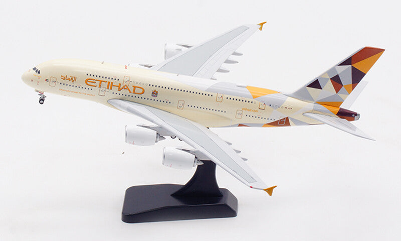 1:400 Aviation ETIHAD AIRBUS A380-800 Passenger Airplane Diecast Aircraft Model