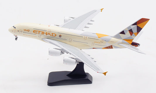 1:400 Aviation ETIHAD AIRBUS A380-800 Passenger Airplane Diecast Aircraft Model