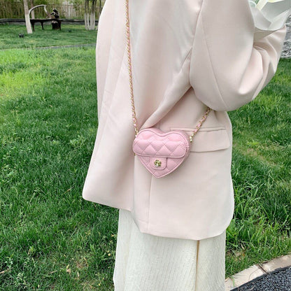 Small Shoulder Crossbody Bag Synthetic Leather Handbag Messenger Bag 12*11*5 CM