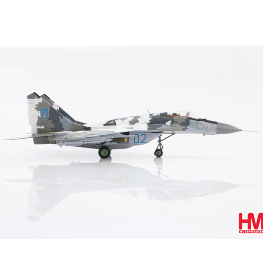 1:72 HM Mikoyan MiG-29MU1 Fulcrum-C ,Ukrainian Air Force Fighter Diecast Model