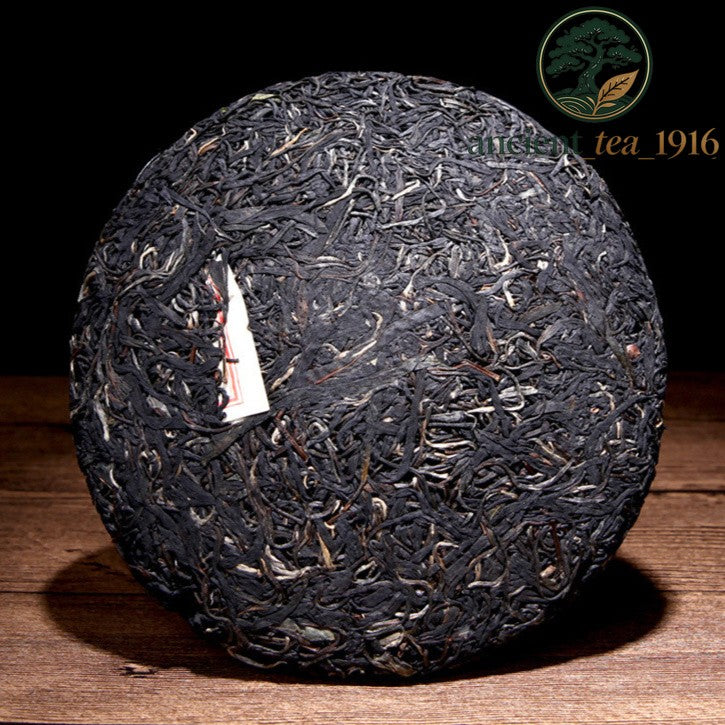357g Yunnan Pu'er Tea Purple Cuckoo Raw Tea Cake Ancient Tree Spring Tea