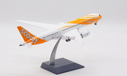 for Inflight SCOOT Air Singapore for Boeing B787-9 9V-OJH 1:200 Aircraft Model