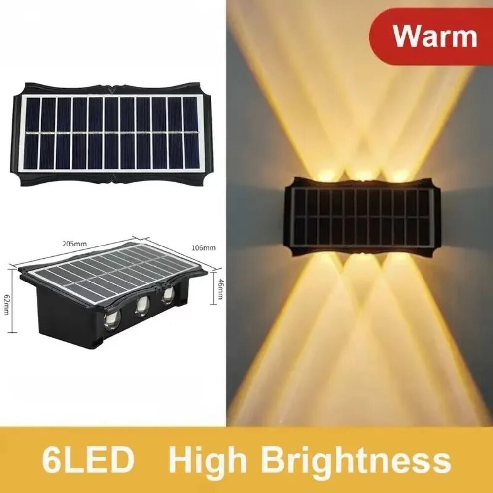 Solar String Lights Outdoor Waterproof – 50m RGB & Warm