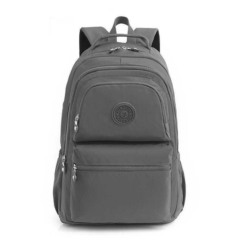 Backpack Large School Bags Anti-theft Nylon Waterproof Travel Rucksack Polyester