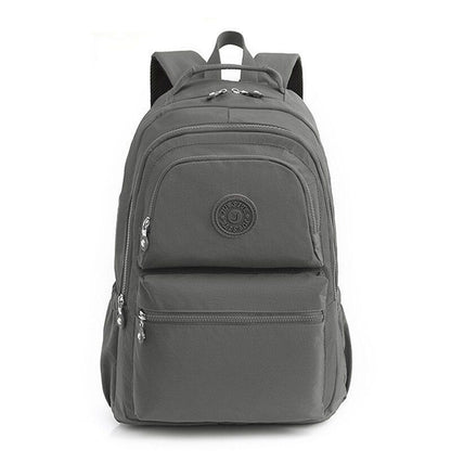 Backpack Large School Bags Anti-theft Nylon Waterproof Travel Rucksack Polyester