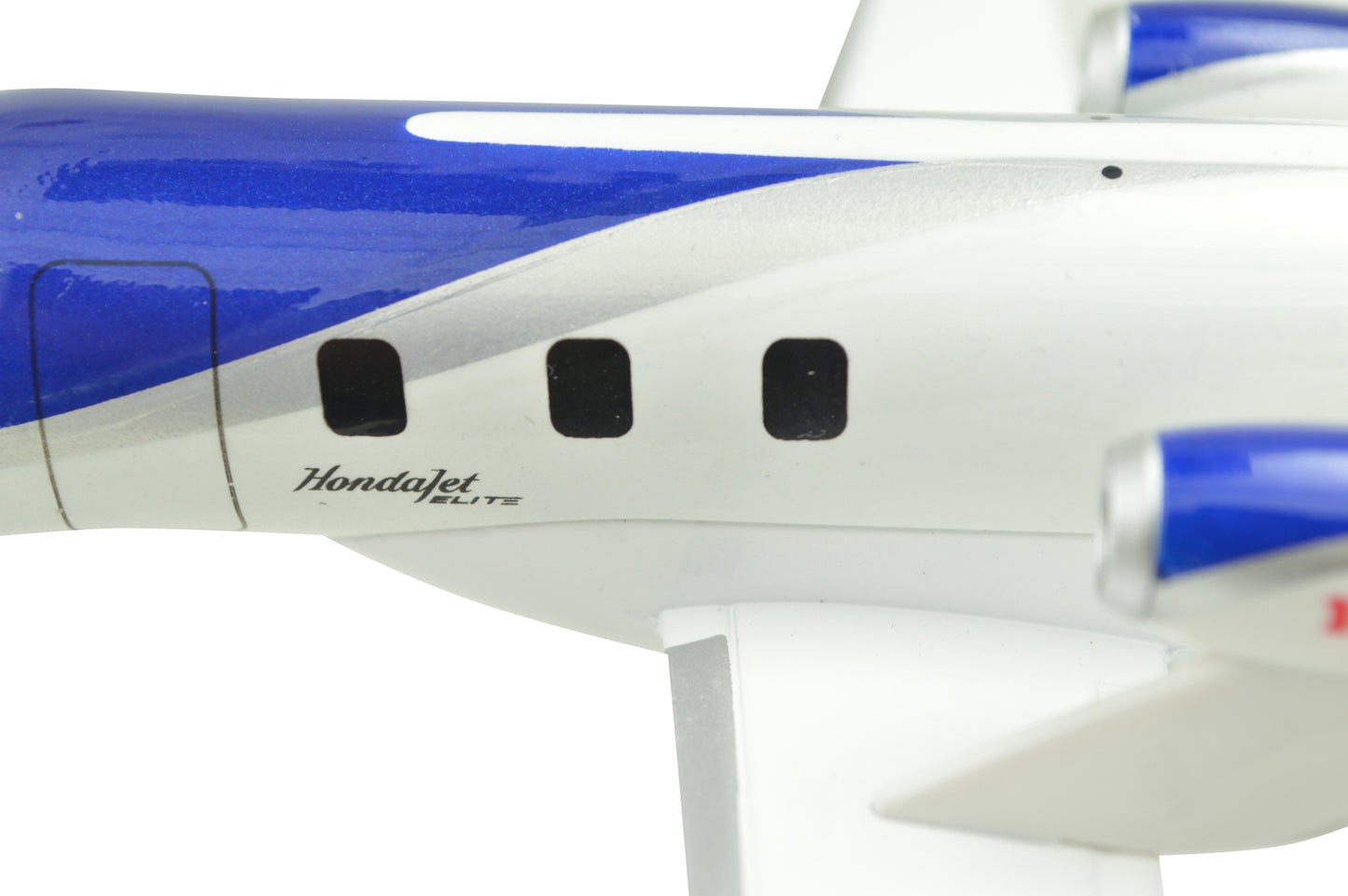 1:72 HondaJet Metal Commercial Aircraft Jet Airplane Model Diecast Plane Blue