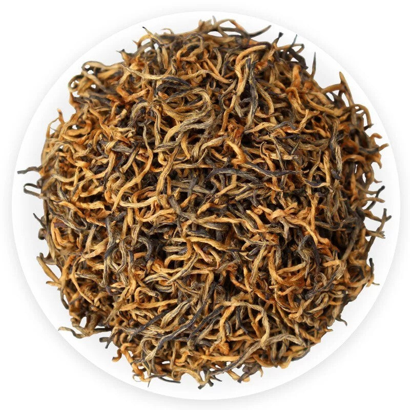 250g Organic Supreme Dianhong Golden Buds JIN SI Dian Hong Gold Yunnan Black Tea