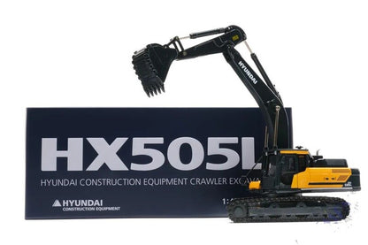 1:43 28CM HX505L Crawler Excavator Contruction Equipment Machine Diecast Model