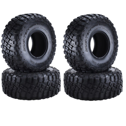 4Pack 1/10 RC Car 2.2'' Rubber Tire Tyre Cover For Axial SCX10 TRX4 D90 90046