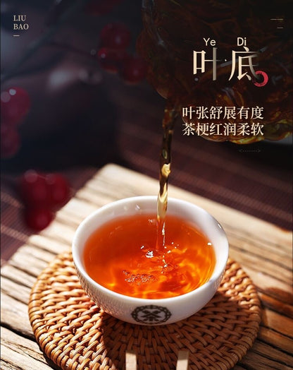 2018/2019 Foreign Trade Betelnut Flavored CHINATEA Liu Pao Tea 7361 Liu Bao 500g