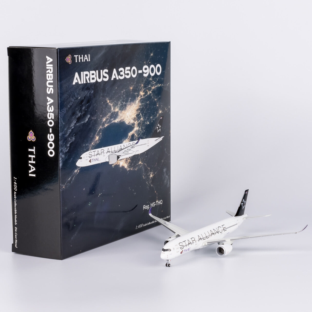 1:400 NG Models Thai Airways Airbus A350-900 Plane Diecast Aircraft Model