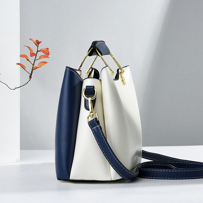 Women Lady Crossbody PU Leather Messenger Bag Shoulder Handbag Purse Tote Bag