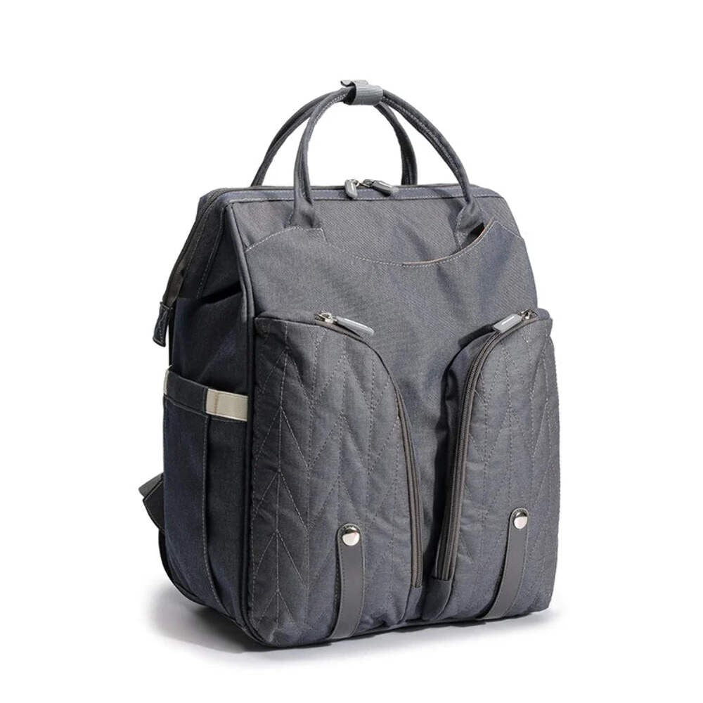 Baby Diaper Travel Backpack with Foldable Crib