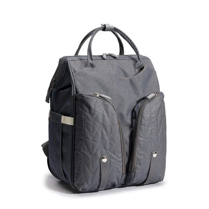 Baby Diaper Travel Backpack with Foldable Crib