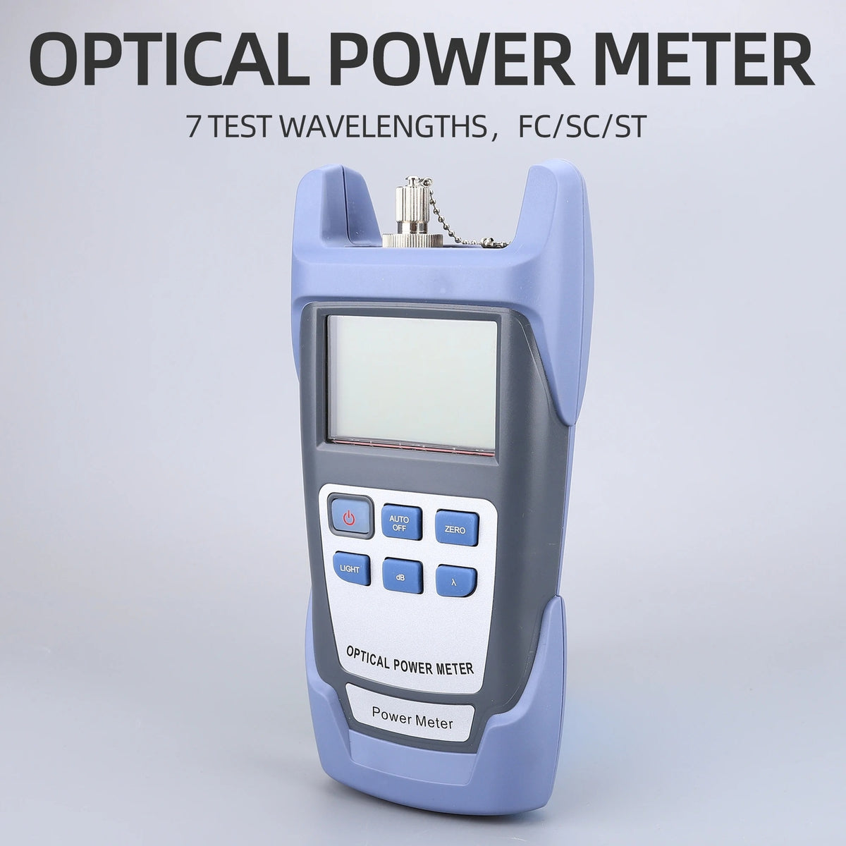 FTTH Fiber Optical Power Meter Fiber Cable Tester -70dBm~+10dBm SC/FC Connector
