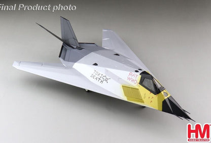 1:72 HM F-117A Nighthawk "Toxic Death" 79-10781, 1991 Bomber Diecast Plane Model