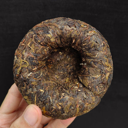 200g Yunnan Pu'er Raw Tea Smoke Fragrant Pu'er 200g Flame Tuo Smoke Fragrant Tea