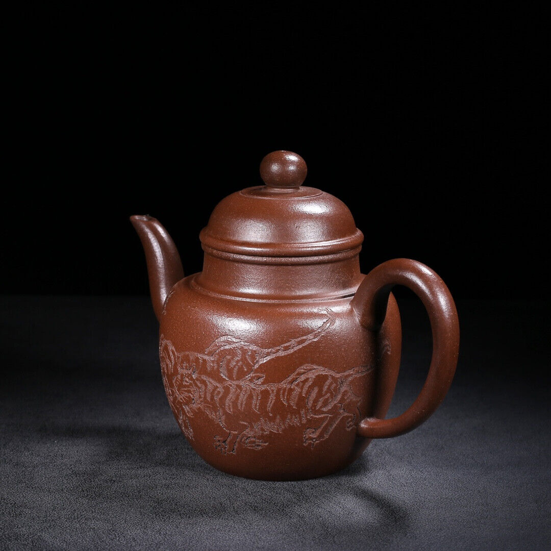 Chinese Yixing Zisha Clay Handmade Exquisite Teapot （宫灯 底款：王东石）