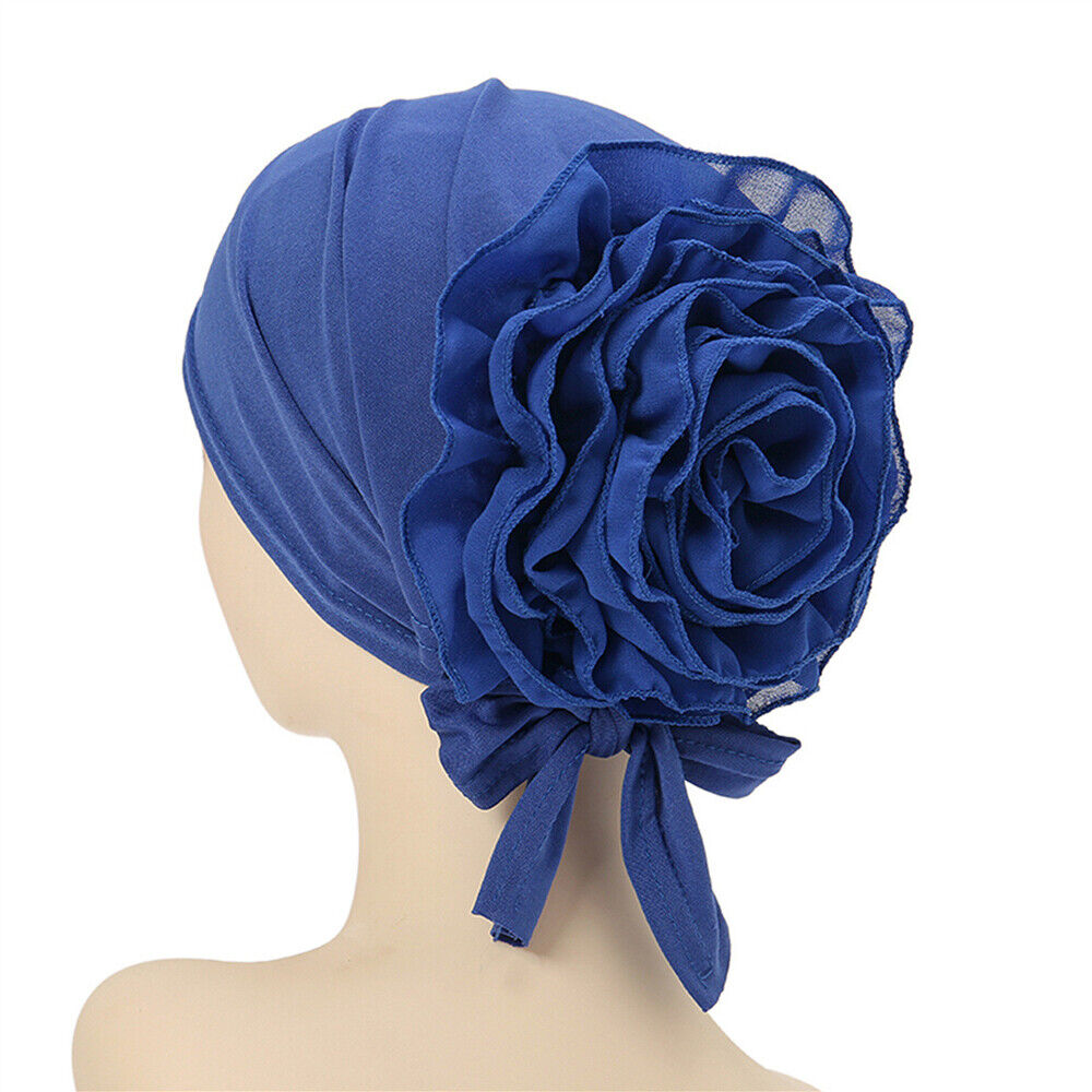Beanie Turban Hat Pan Flower Hat Flower Hat Toe Cap Muslim Versatile Stretch