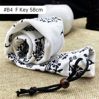 Flute Shakuhachi Storage Case Bag Bamboo Flute Protection Lint Drawstring Bag
